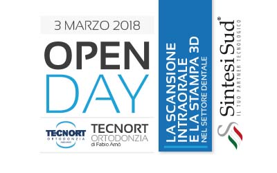 OPEN DAY – LA SCANSIONE INTRAORALE E LA STAMPA 3D